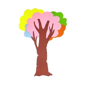  펠트 오색나무