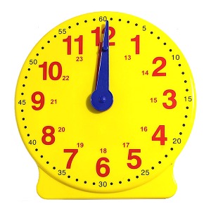  학급운영 모형시계(교사용 33cm)